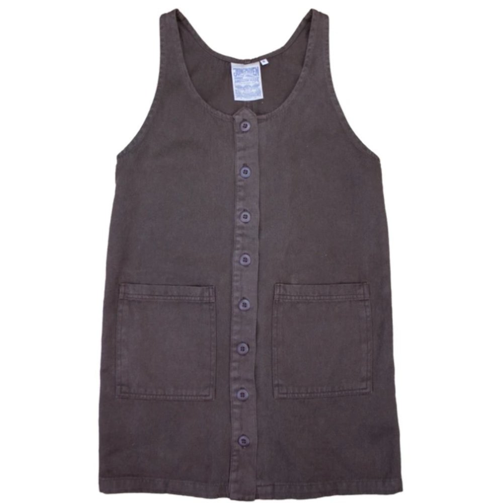 Jungmaven, Womens Jumper Dress, Espresso Brown, XL